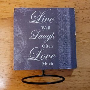 🤩3 for $10!🤩  Live, Laugh, Love Candle Sconce